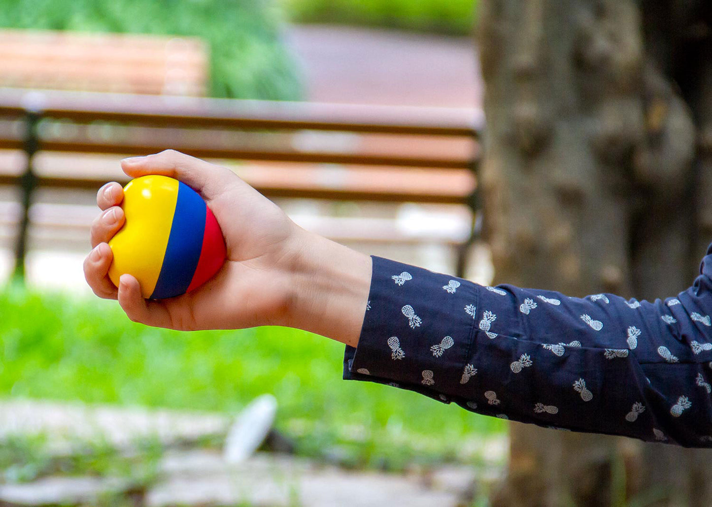 AN0060 Antiestrés Corazón Tricolor