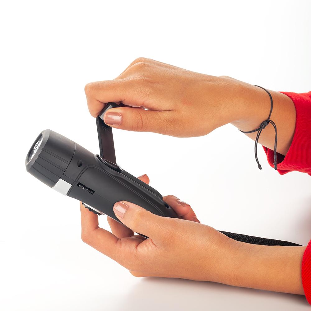 Linterna Dinamo con Radio IL-128