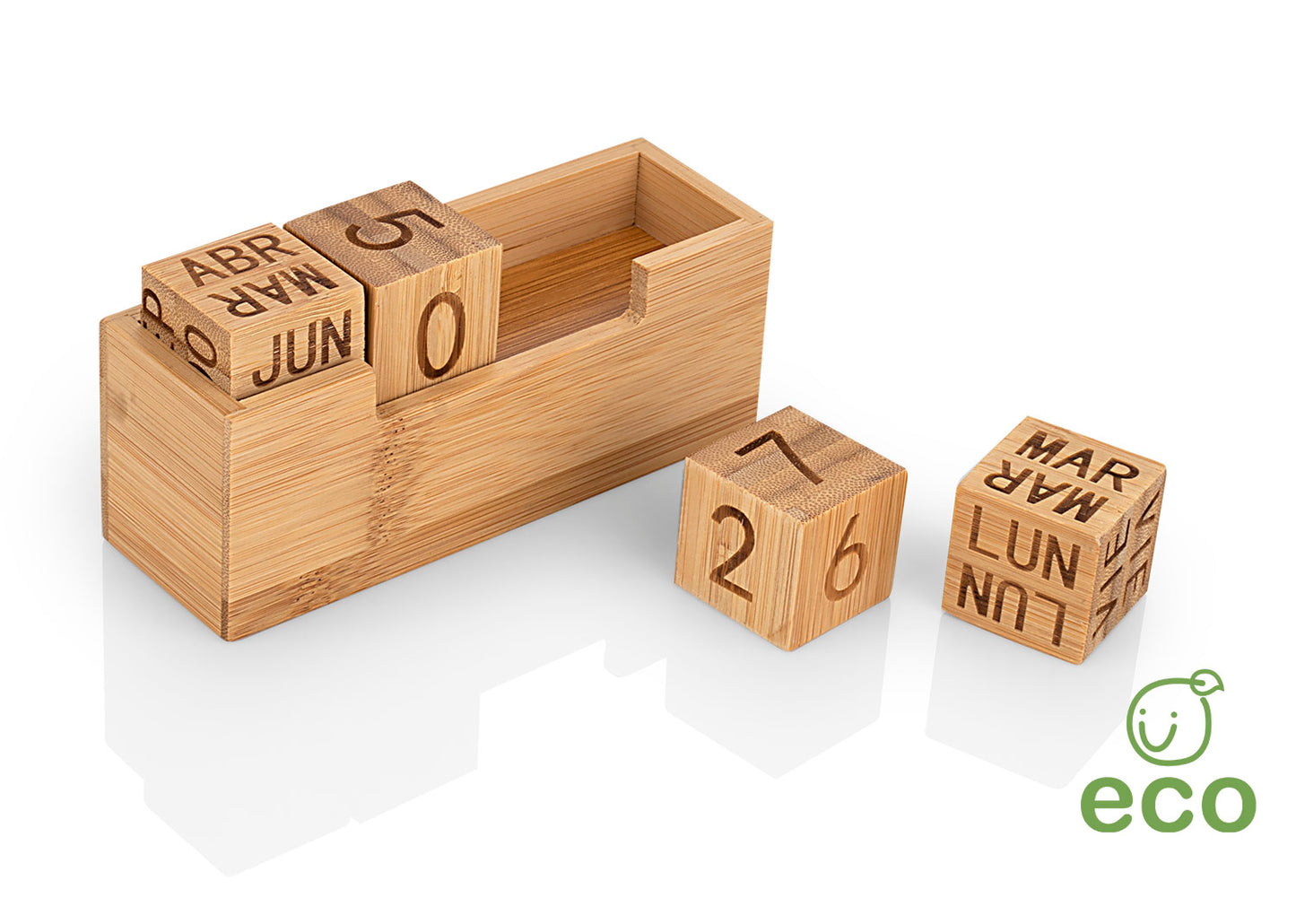 OF0569 Calendario perpetuo Bambú week