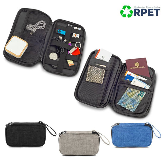 Portadocumentos de Viaje y de Cables RPET  VA-1034