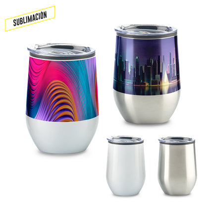 Mug Metalico Star 350ml para Sublimación  MU-215-1