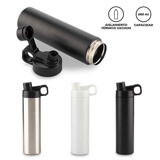 BOTILITO METALICO PLIVI 660ml  MU-433