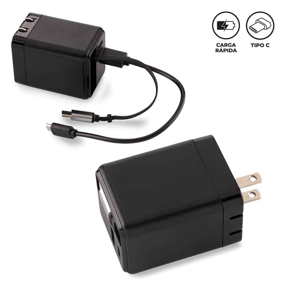 MULTICARGADOR CON PUERTOS FAST 35W  TE-652