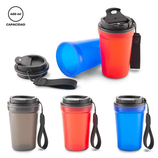 MUG PLASTICO VOLTRA 400ml  MU-421