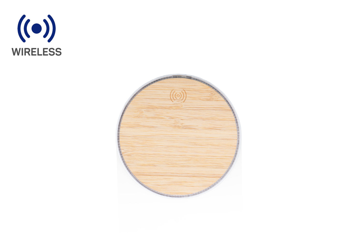 TE0673 Cargador Wireless Bambú