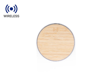 TE0673 Cargador Wireless Bambú