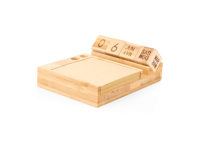 OF0621 Memo Calendario Bambú