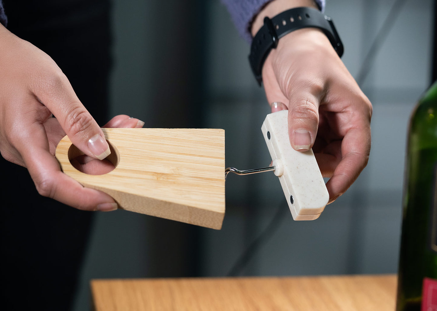 HO0404 Sacacorchos Bambú