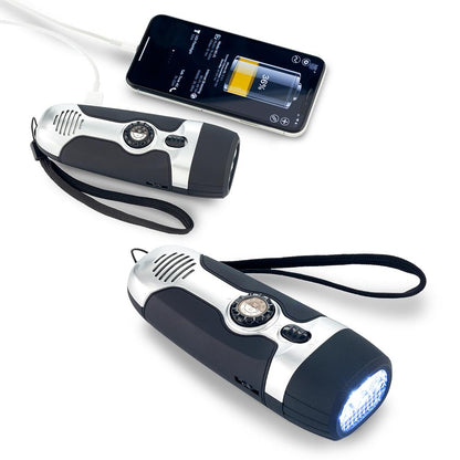 Linterna Dinamo con Radio  IL-128