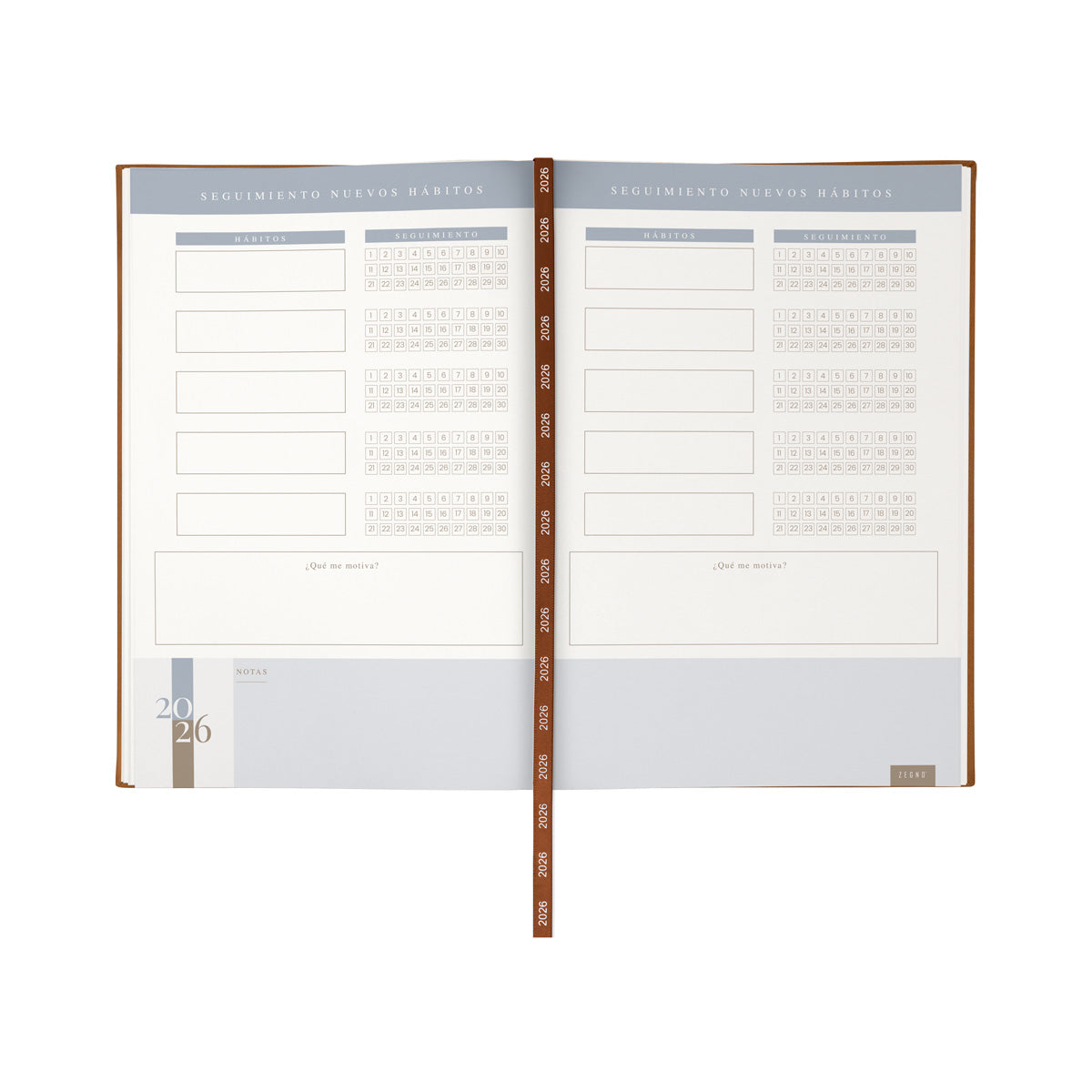 AGENDA DIARIA CLASICA 2026