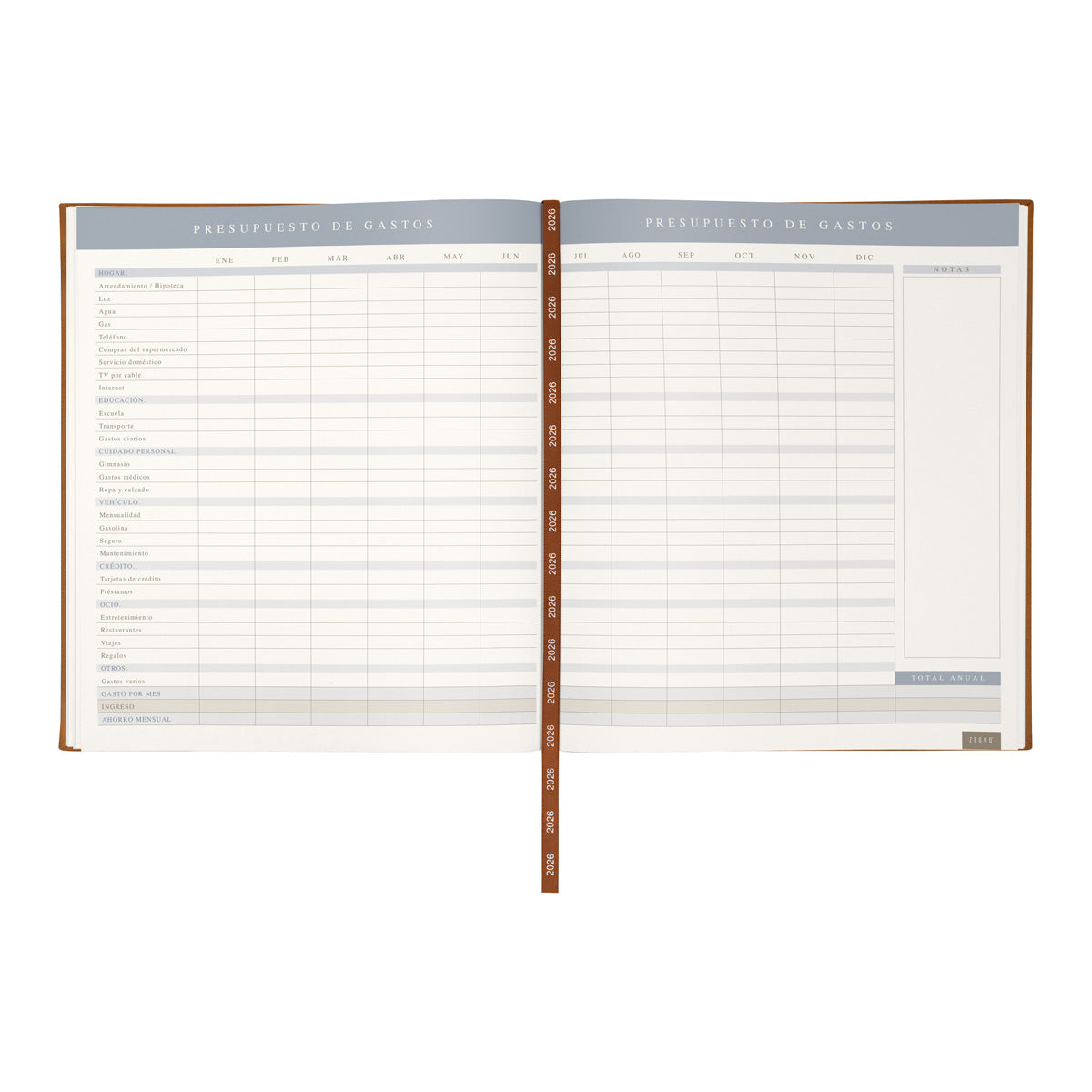 AGENDA EJECUTIVA CLASICA 2026