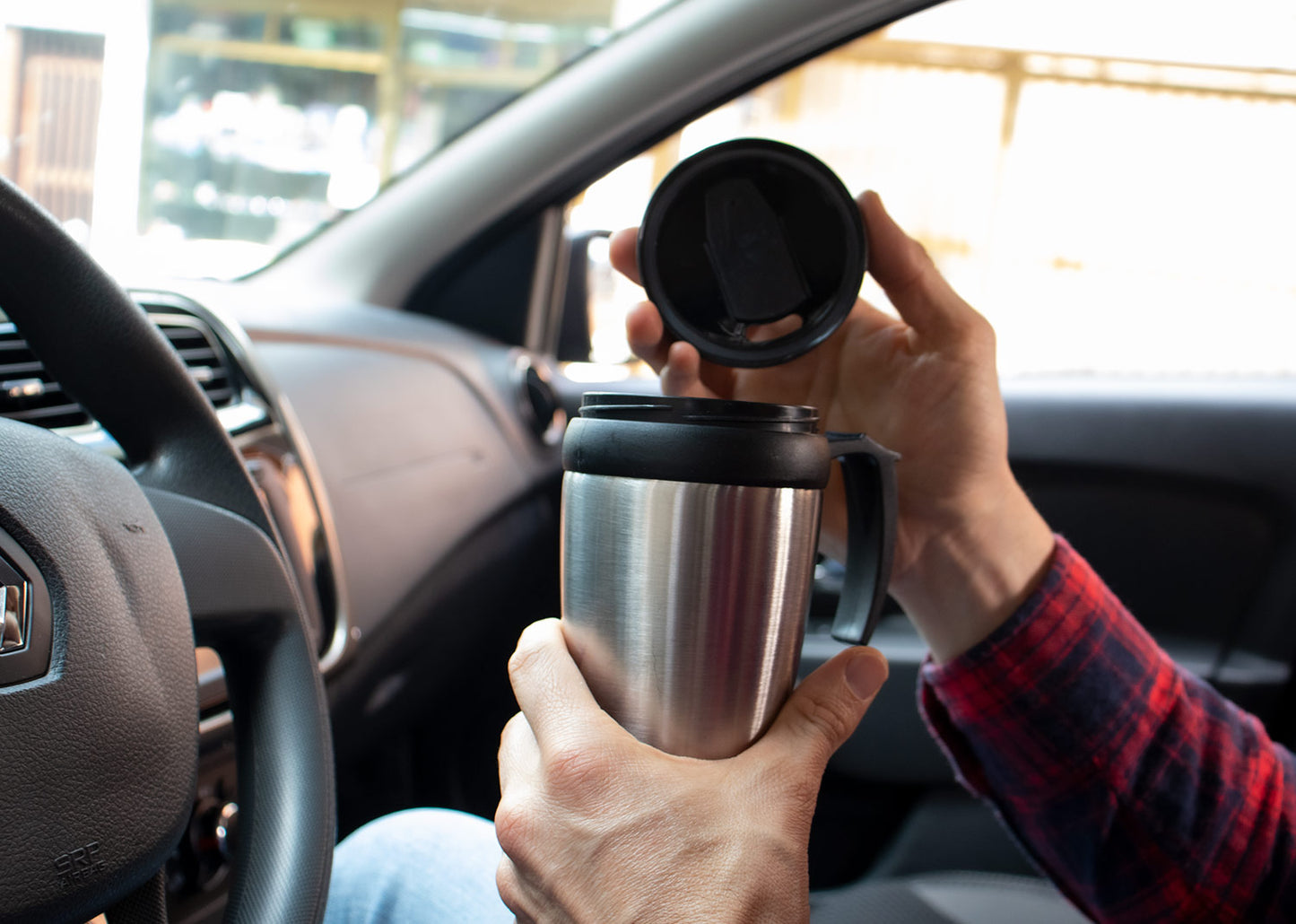 BE0038 Mug en Acero Body 450ml