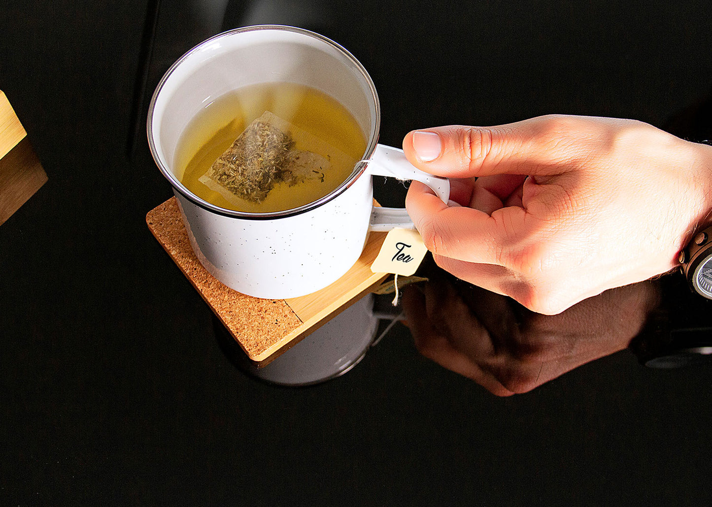 BE0331 Taza Esmaltada Galaxy 330ml