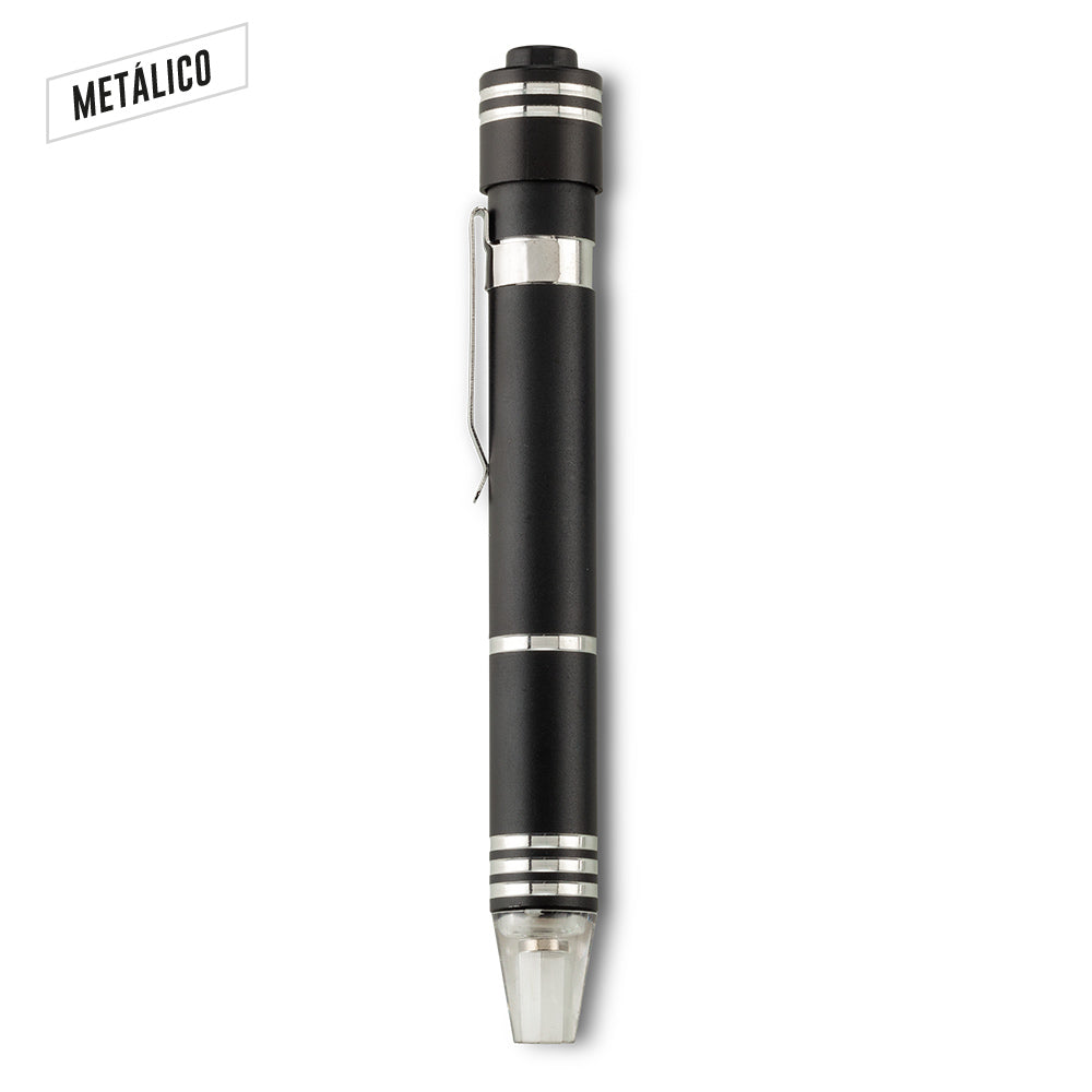 Set de Destornilladores Pen con Linterna LED  HE-281