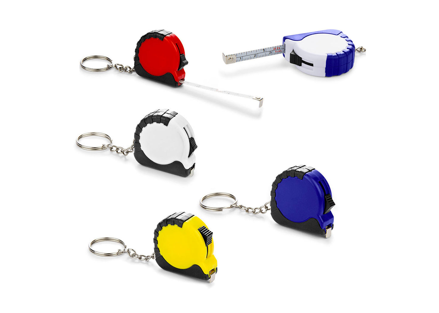 HE0012 Llavero Mini Flexómetro de Bolsillo