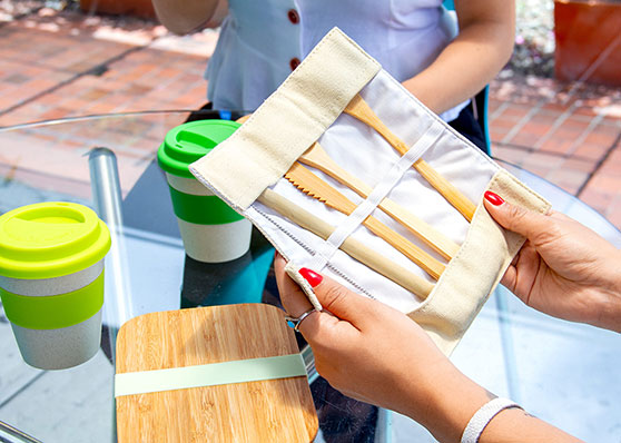 HO0353 Cubiertos Bambú Tunny