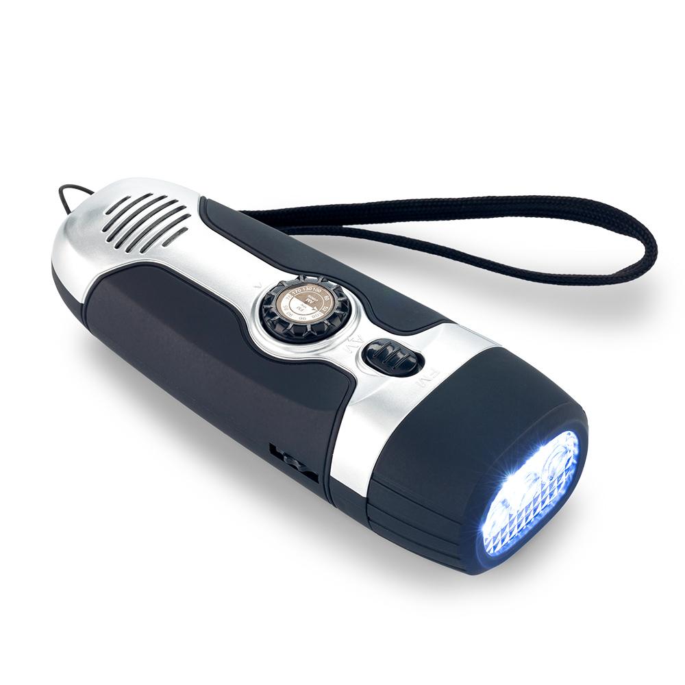 Linterna Dinamo con Radio  IL-128