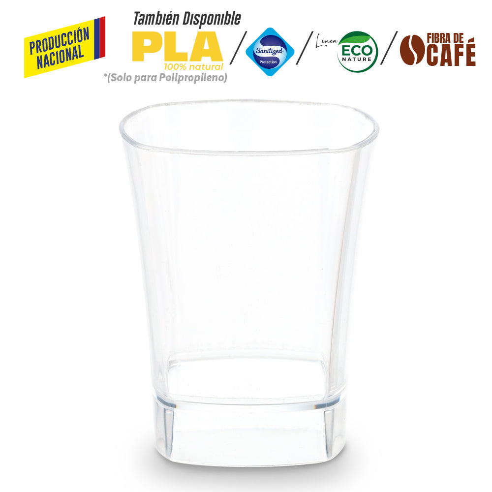 Copa Plástica Party 1oz - Produccion Nacional  MU-278