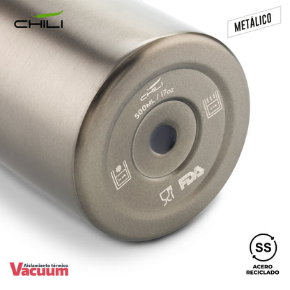 Termo Metalico Calypso Chili 500ml  MU-300