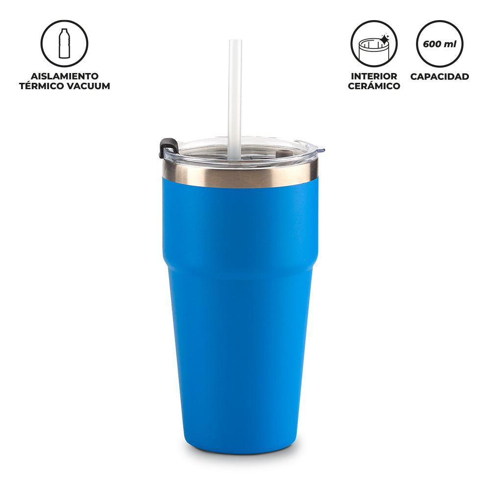 MUG METALICO LUMIX 600ml  MU-409