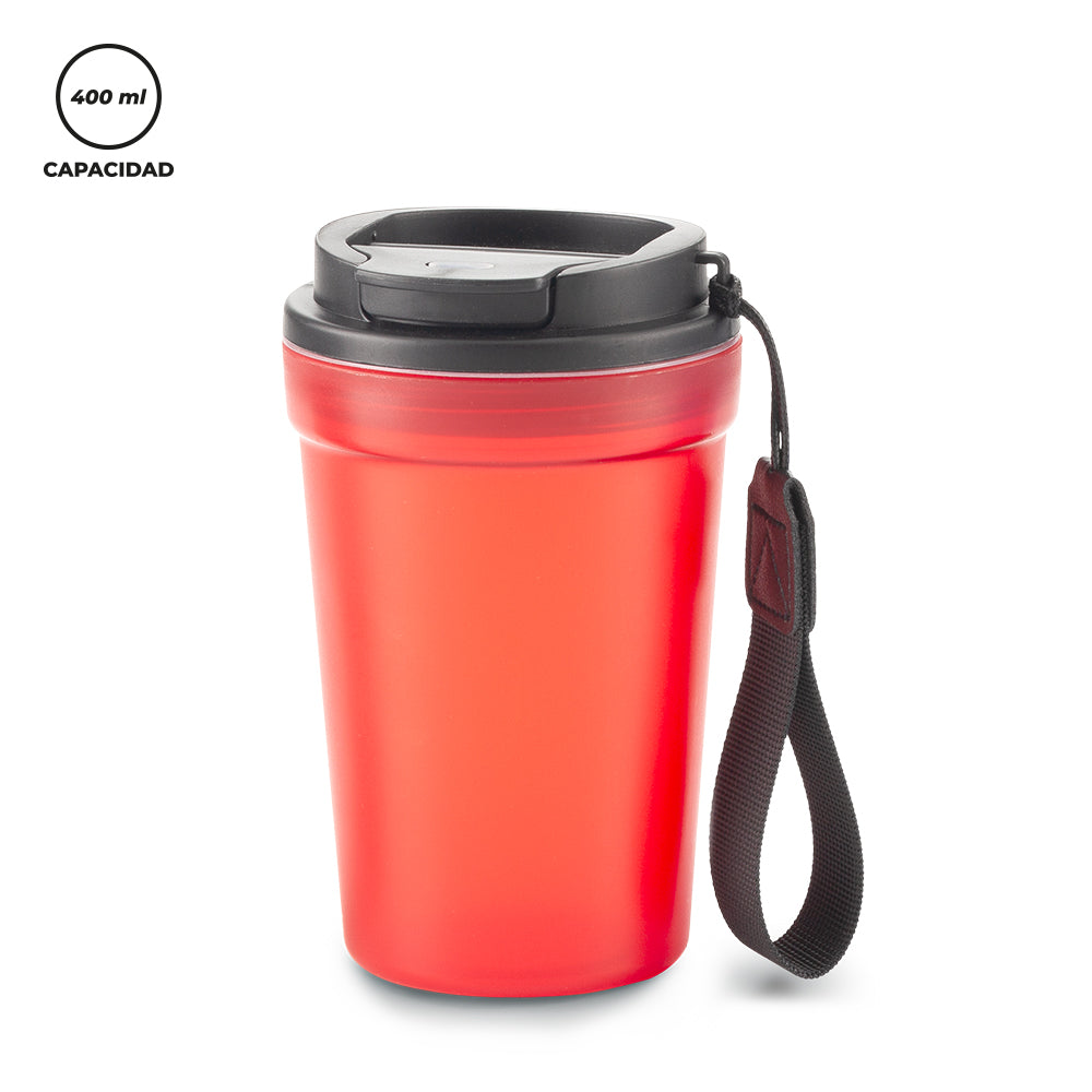 MUG PLASTICO VOLTRA 400ml  MU-421