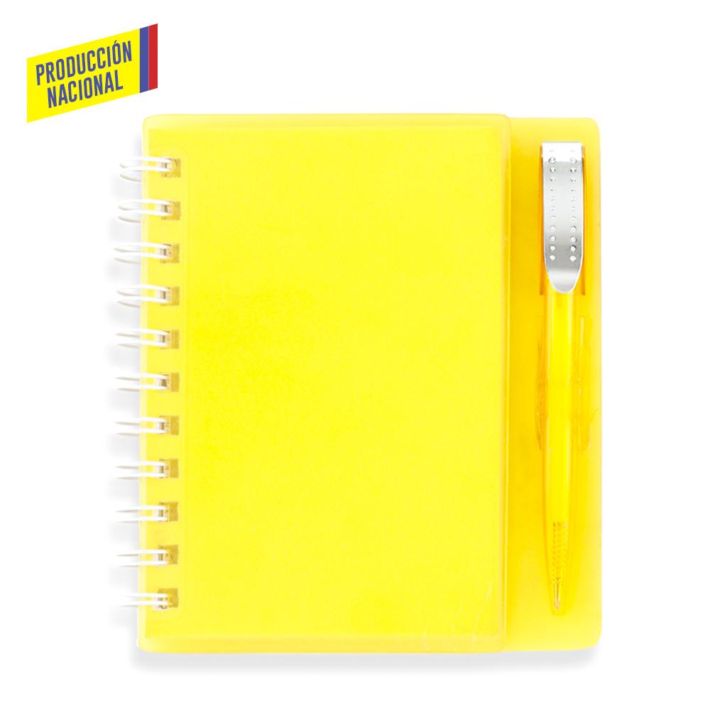 Libreta con Bolígrafo Hard Top 100 Hojas -Prod Nal  OF-121