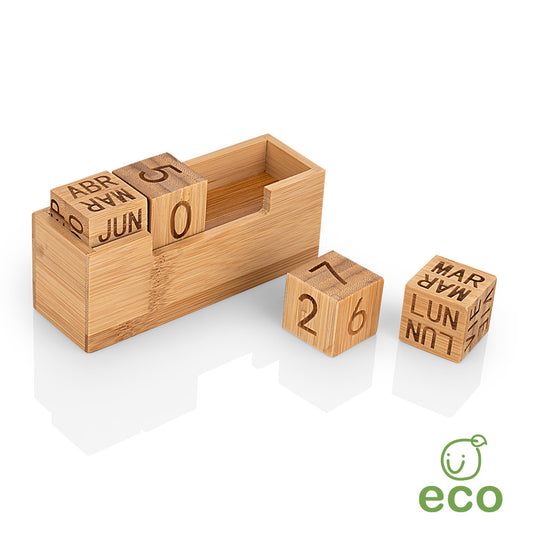 OF0569 Calendario perpetuo Bambú week