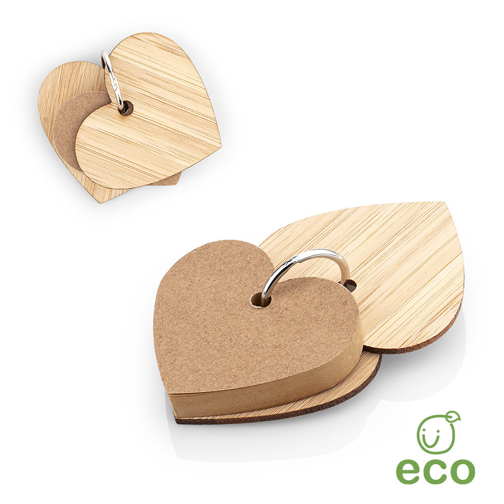 OF0581 Set de memos Bambú Love