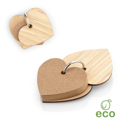 OF0581 Set de memos Bambú Love