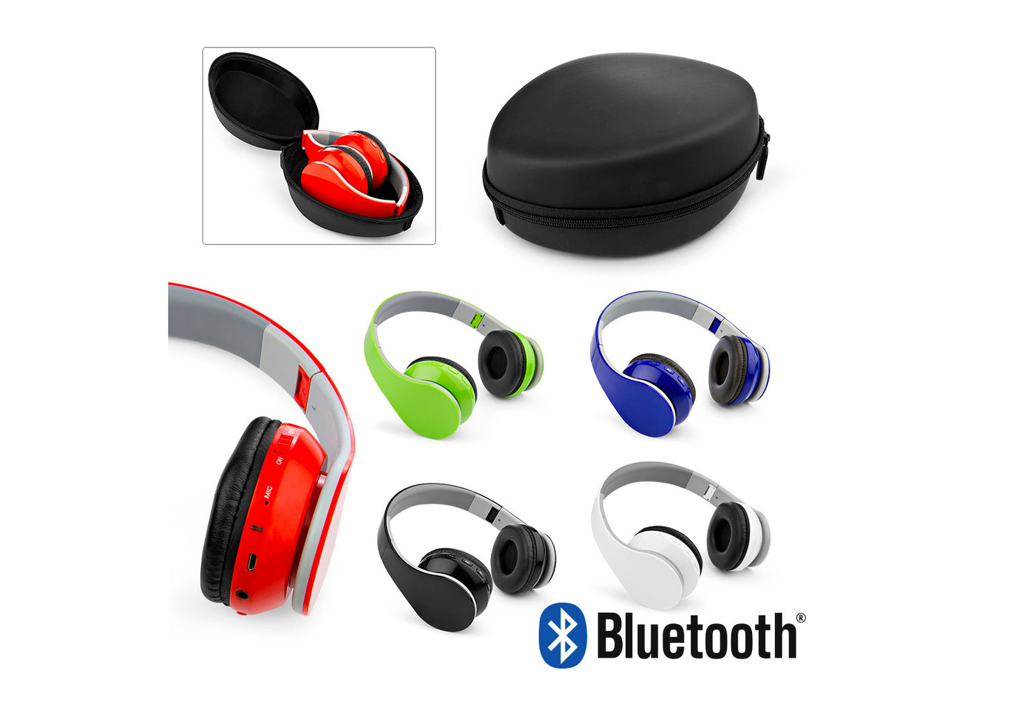 TE0444 Audífonos Bluetooth Case