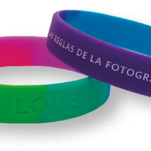 Pulsera Segmentada Colores De Silicona Por Segmentos