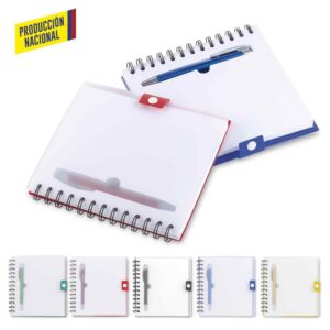 Libreta Con Bolígrafo Kadens - Producción Nacional