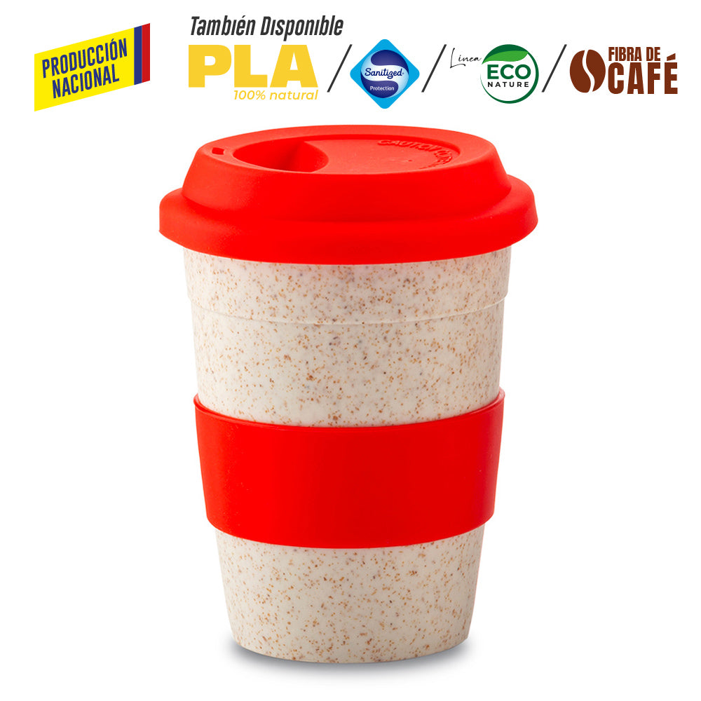 Mug Plastico Orbit 12Oz - Producción Nacional