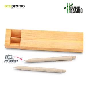 Set Bolígrafo Y Portaminas Dakota Eco