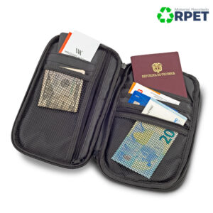 Portadocumentos De Viaje Y De Cables Rpet